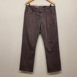 AG Adriano Goldschmied The Protege Straight Leg Pants Grey 34x34